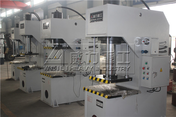 山西100噸單柱液壓機(jī)YW41-100T確定方案 山西100噸單柱液壓機(jī)YW41-100T確定方案